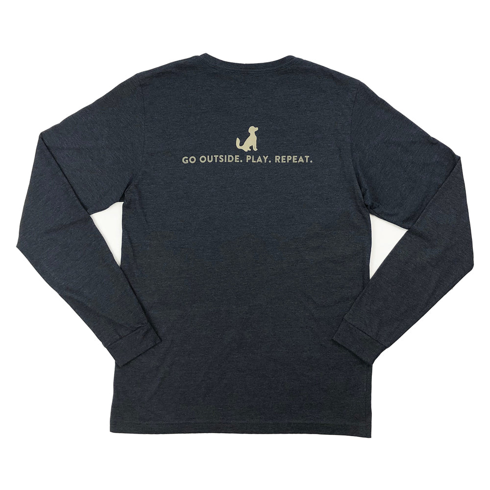 PO Mountain & Wave Logo Long Sleeve T-Shirt