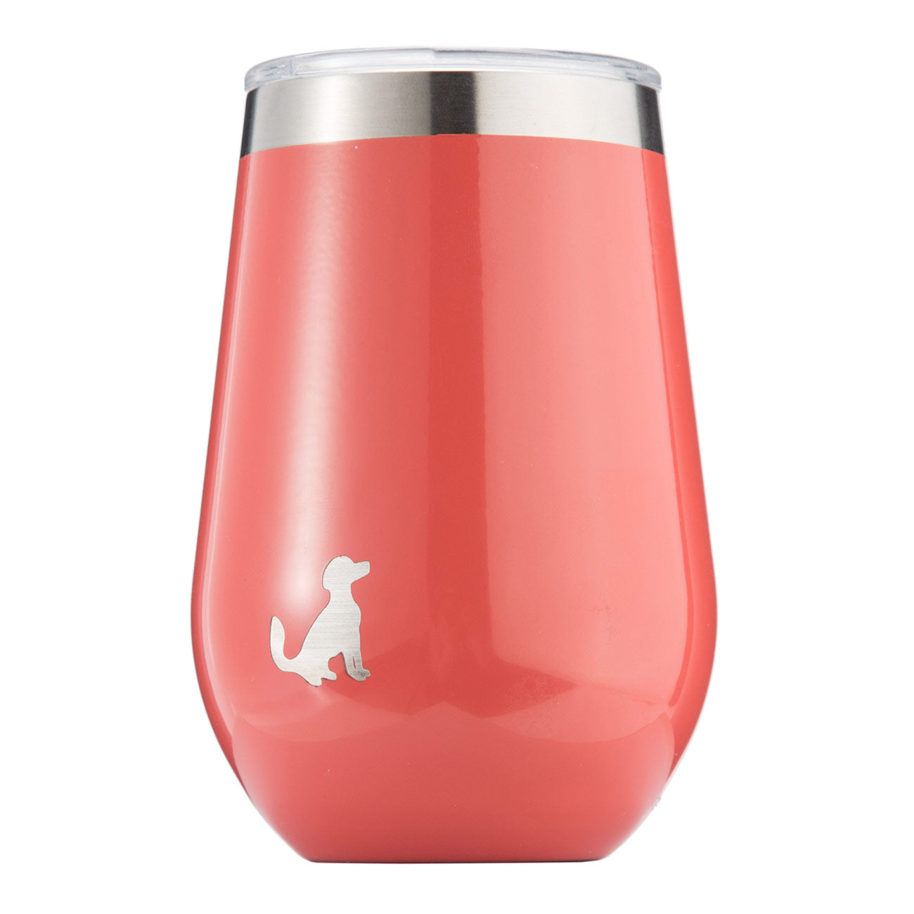 12oz Insulated Stainless Steel Wine Tumbler, With Lid - Pittsford Outfitters