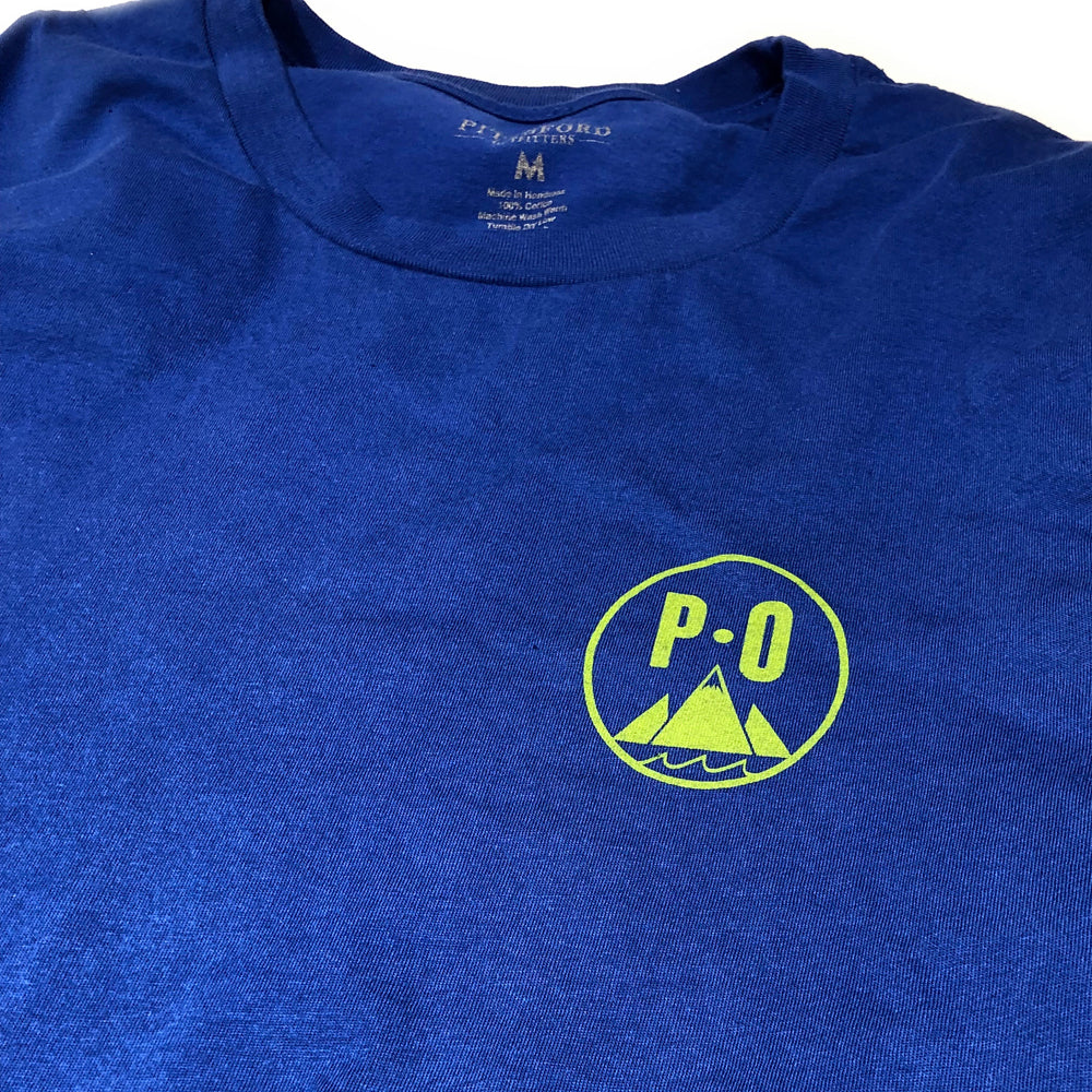 PO Mountain & Wave Logo Long Sleeve T-Shirt