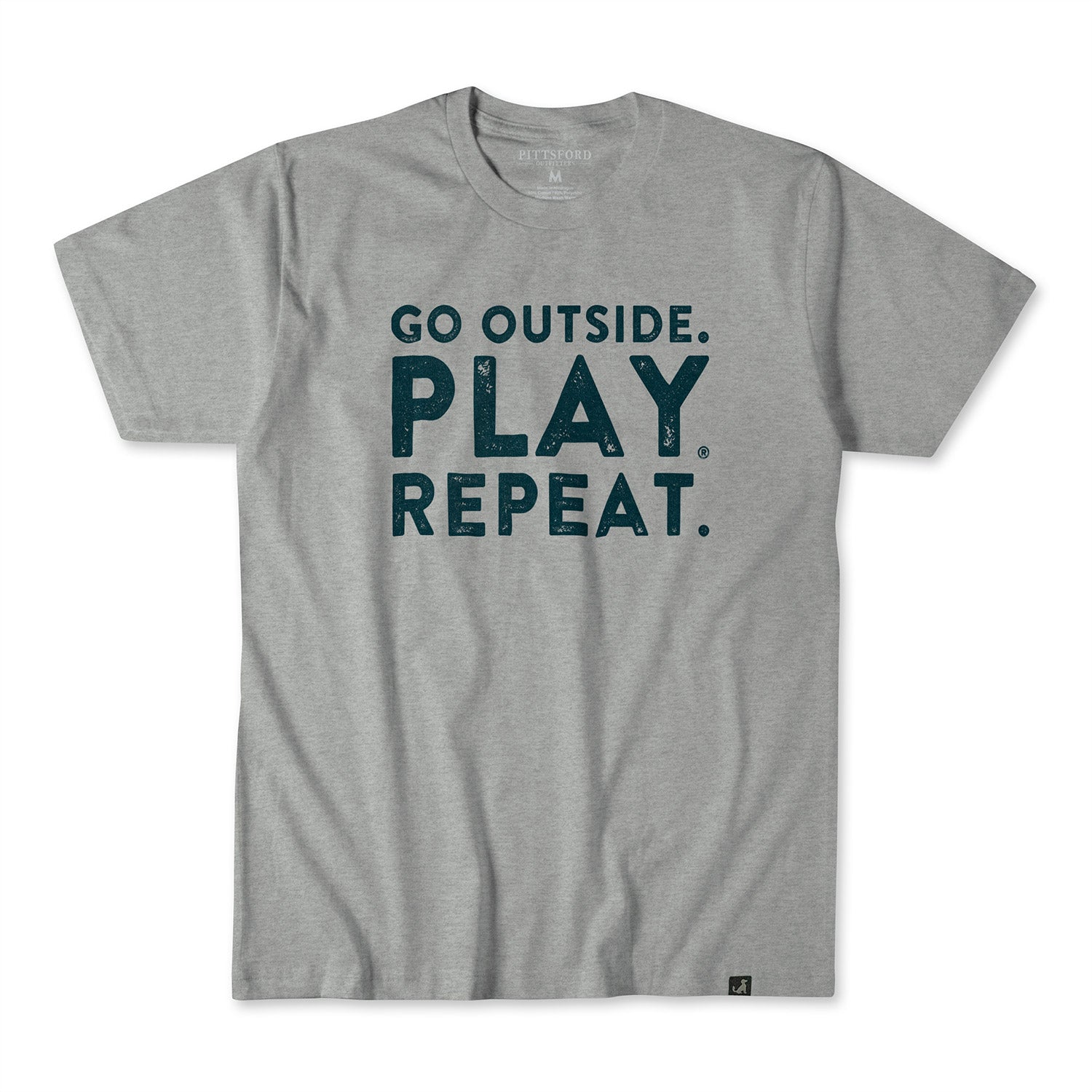'Go Outside. Play. Repeat.' T-Shirt