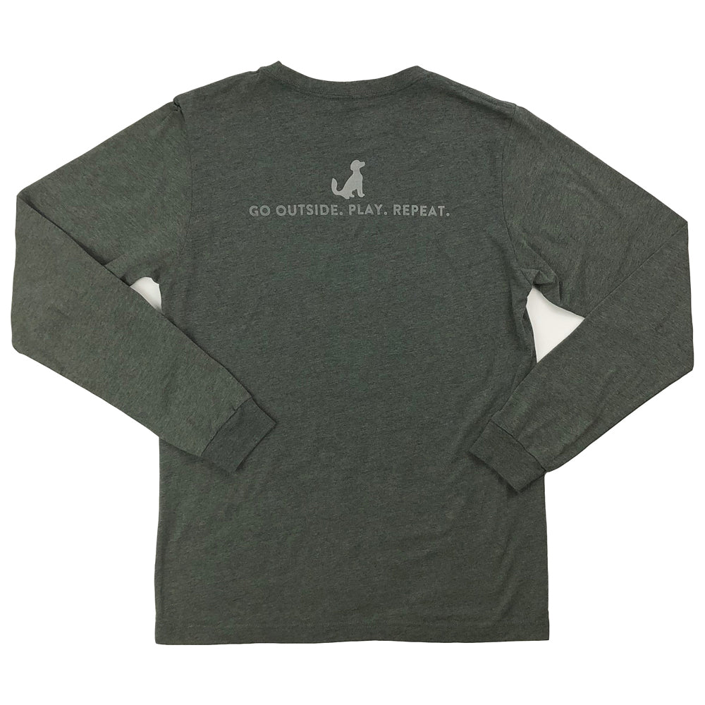 PO Mountain & Wave Logo Long Sleeve T-Shirt
