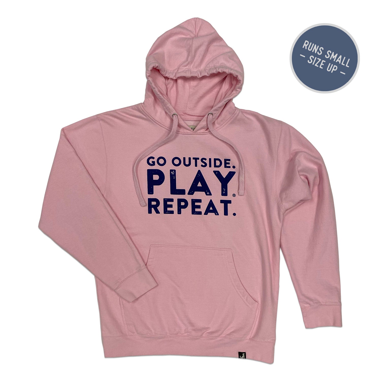 'Go Outside. Play. Repeat.' Hoodie