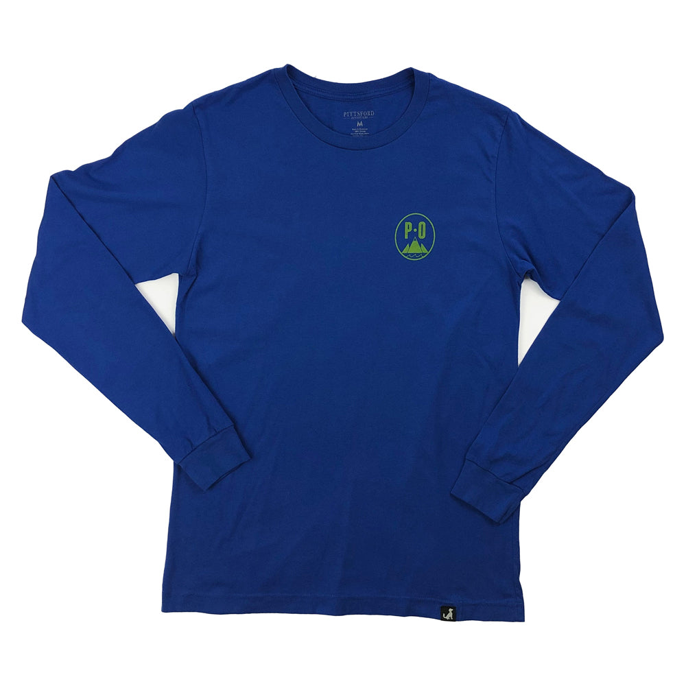 PO Mountain & Wave Logo Long Sleeve T-Shirt