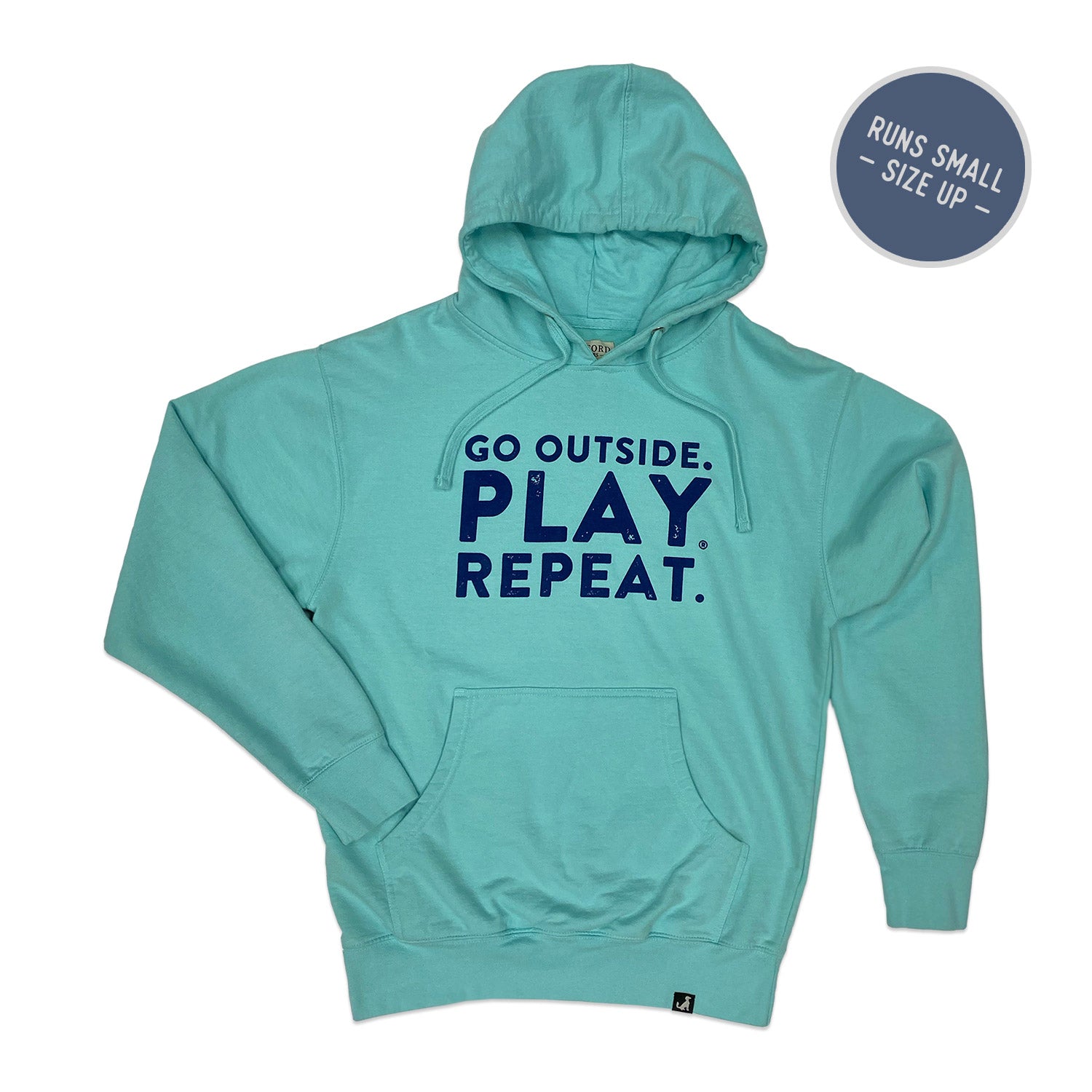 'Go Outside. Play. Repeat.' Hoodie