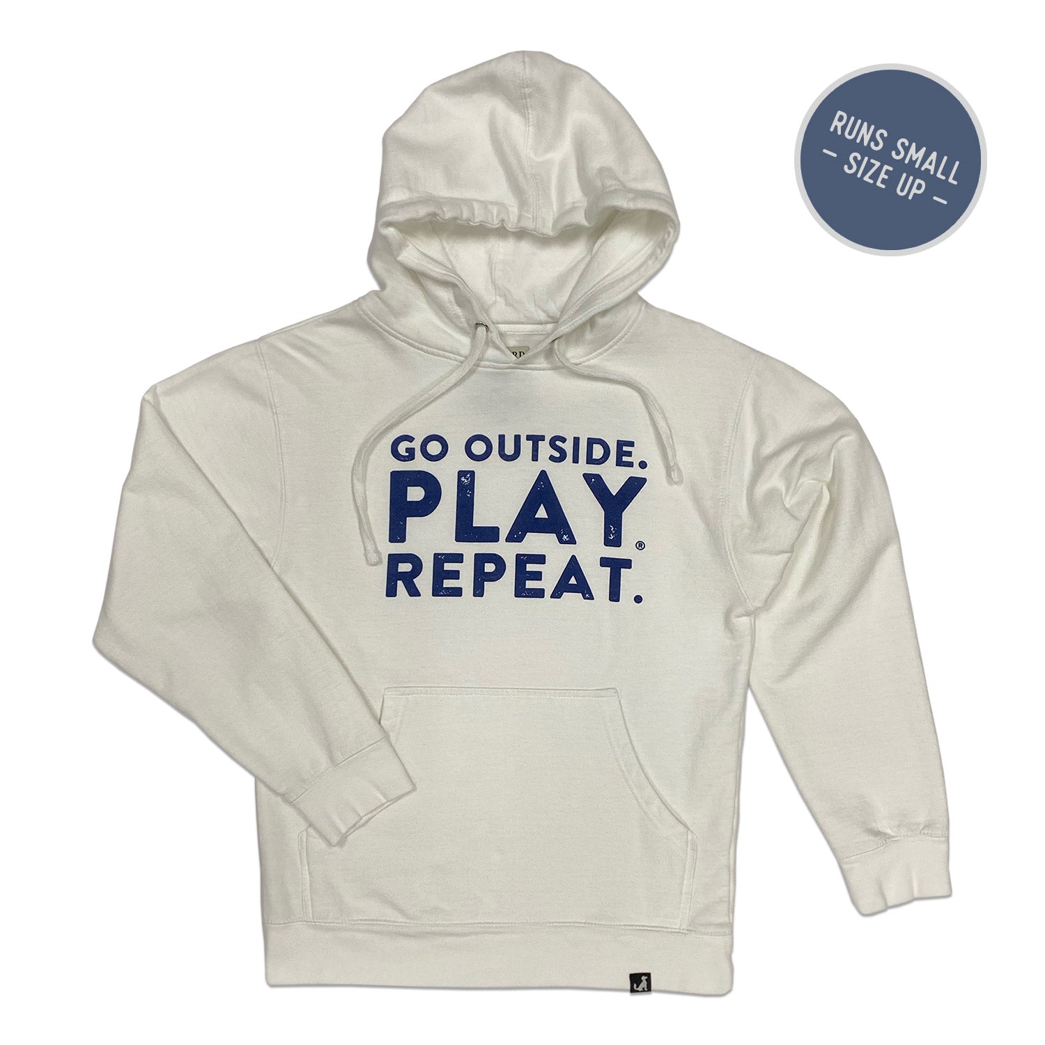 'Go Outside. Play. Repeat.' Hoodie