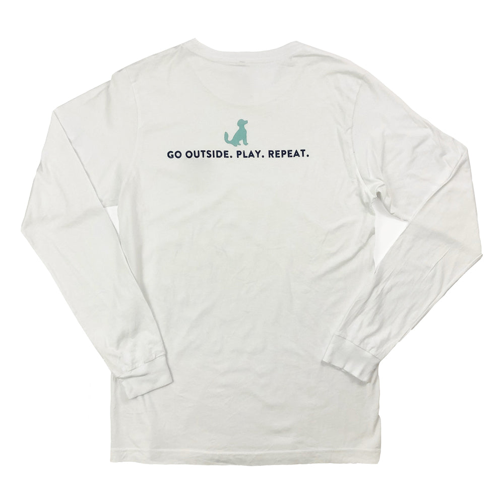PO Mountain & Wave Logo Long Sleeve T-Shirt