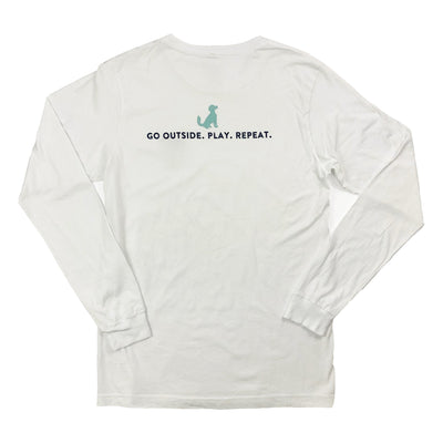 PO Mountain & Wave Logo Long Sleeve T-Shirt