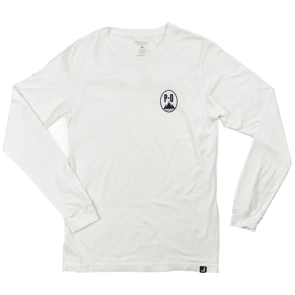 PO Mountain & Wave Logo Long Sleeve T-Shirt